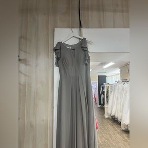 azazie gray mother of the bride dress
